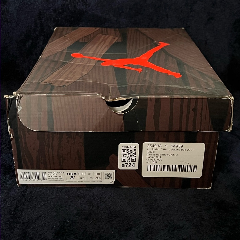 ❌SOLD❌Jordan 5 ‘Raging Bull’ - Picture 8 of 10